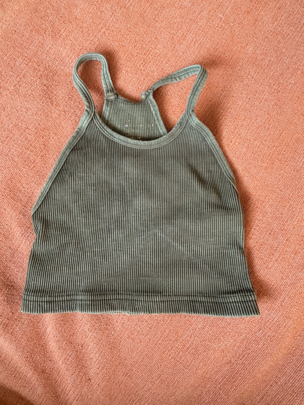 Free people movement-Racerback Tank Top - Olive Green